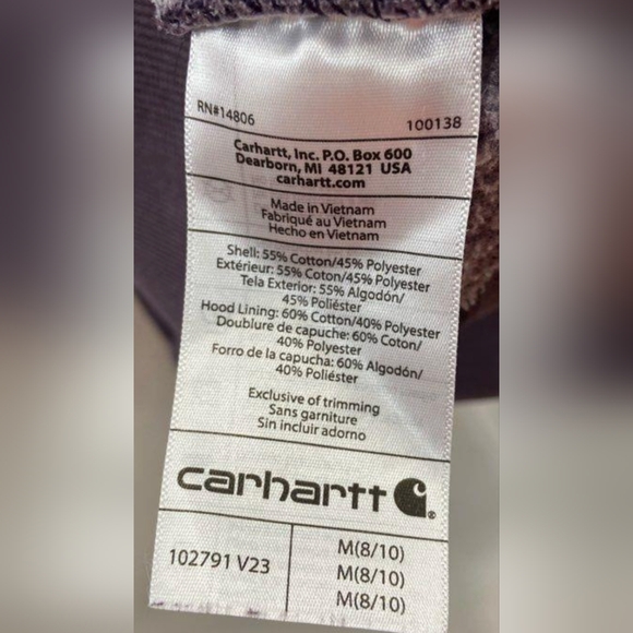 Carhartt Clarksburg Graphic Sleeve Sweatshirt Size M MSRP $55.99 - Picture 5 of 5